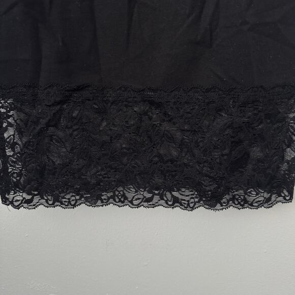 Vero Moda Maxi My Lace Long Tank in Black - Picture 5 of 11